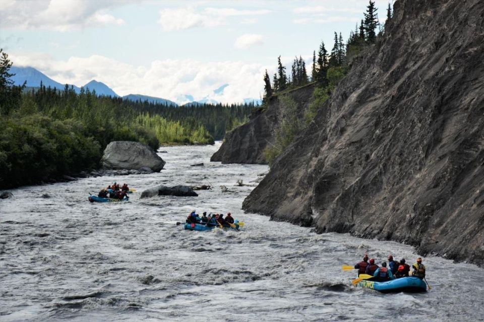 MATANUSKA GLACIER: LIONS HEAD WHITEWATER RAFTING - Key Points