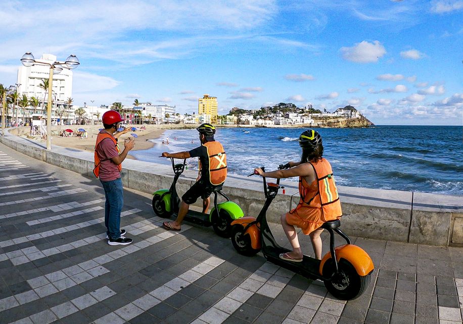 Mazatlan: Historic District by Electric Shopper Scooter - Key Points