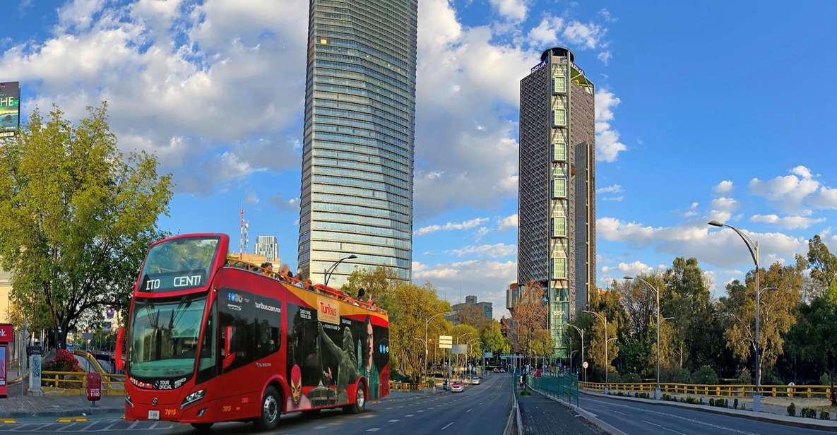 Mexico City: Hop-on Hop-off City Tour by Turibus 1-Day Pass - Key Points