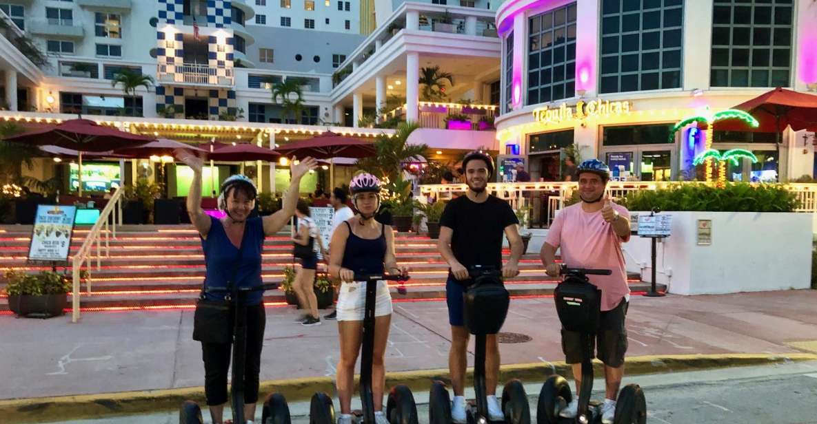 Miami: South Beach Panoramic Nighttime Segway Tour - Key Points