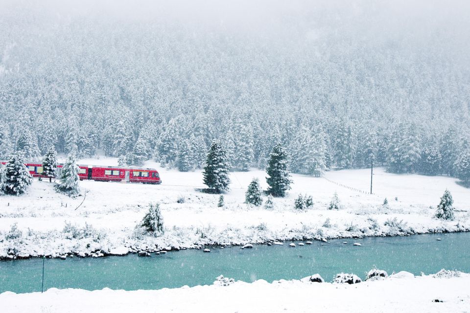 Milan: Bernina and Glacier Train Tickets & St. Moritz Tour - Key Points