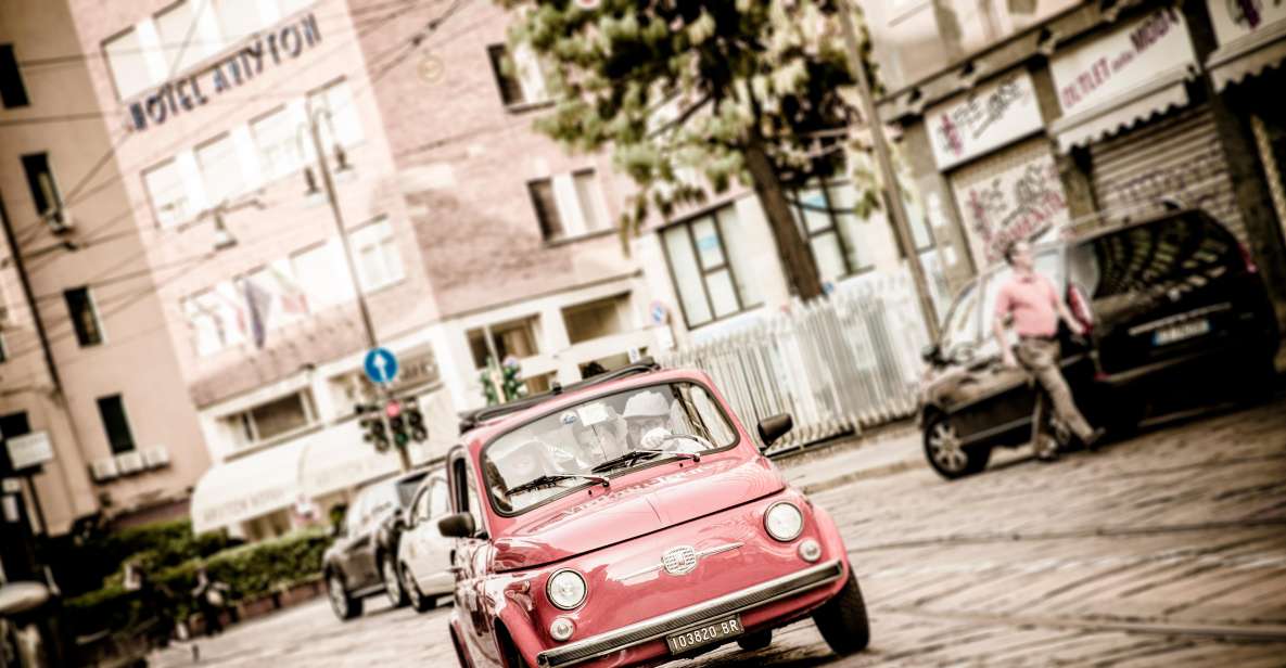 Milan: Canals Tour by Vintage Fiat 500 (2 Hours, 2 Stops) - Key Points