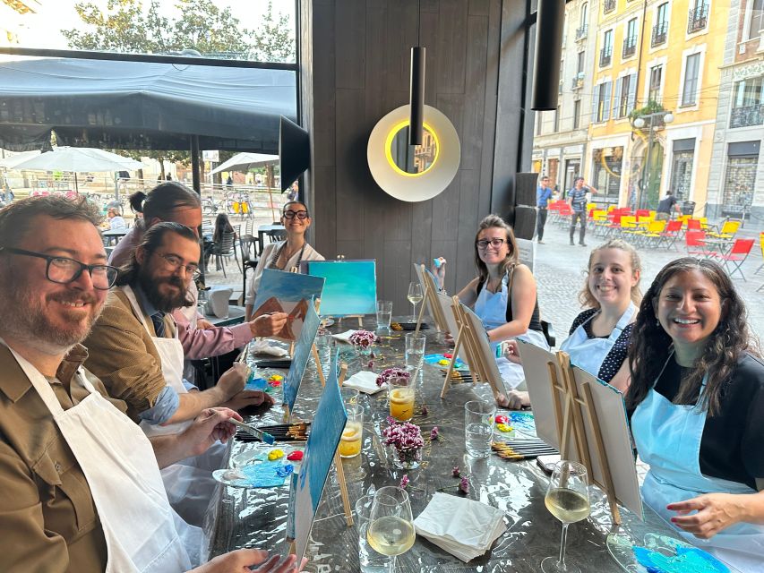 Milan: Paint & Sip Class - Key Points