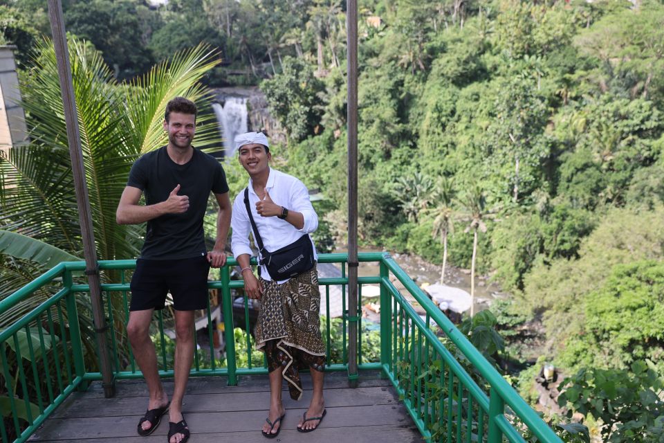 Monkey Forest, Temple, Waterfall & Rice Terrace in Ubud Tour - Key Points