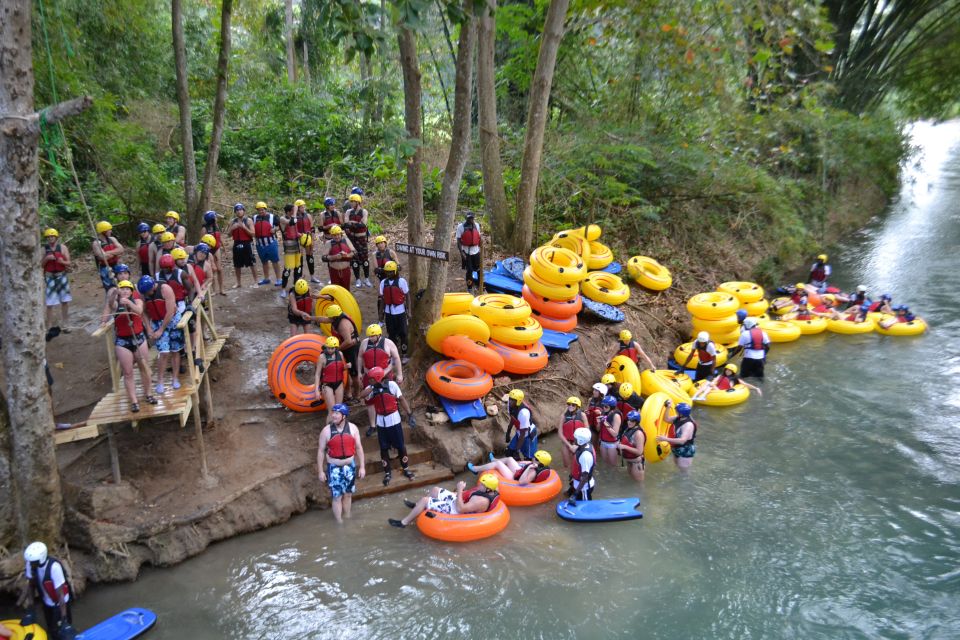 Montego Bay: Jungle River Tubing and Bamboo Beach Club Trip - Key Points