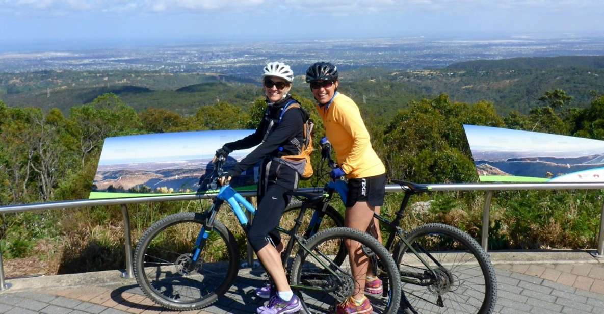 Mount Lofty Downhill Bike Tour & Cleland Wildlife Park Visit - Key Points