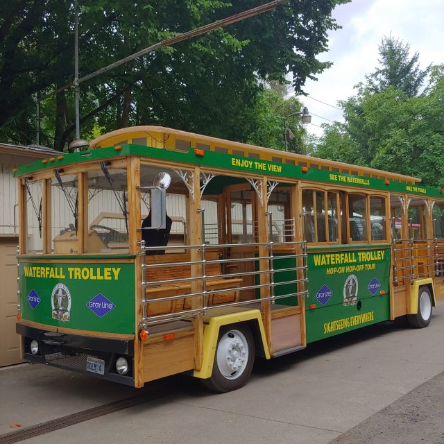 Multnomah Falls: Waterfall Corridor Hop-On Hop-Off Trolley - Key Points