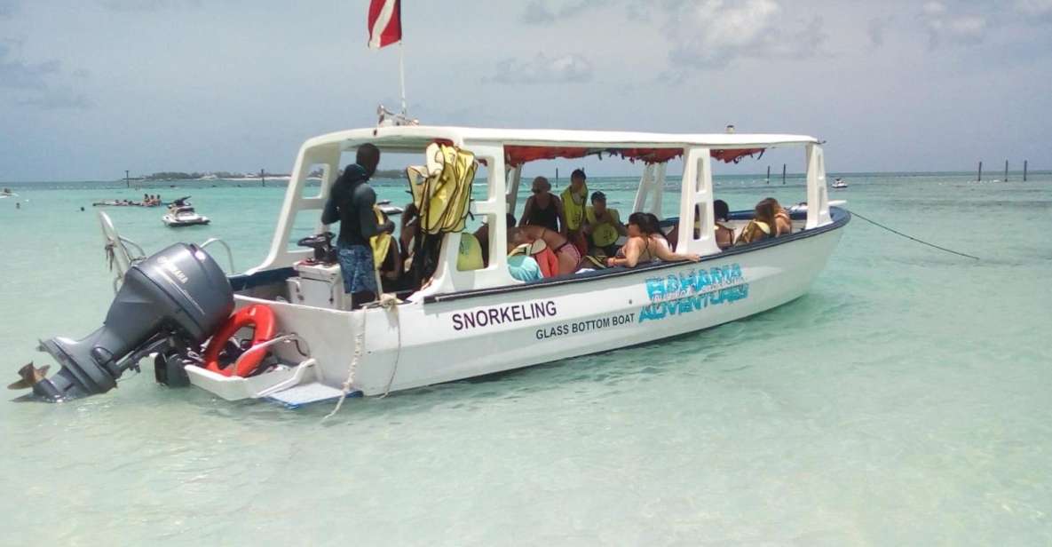 Nassau: Glass Bottom Boat, Banana Boat and Snorkelling Tour - Key Points