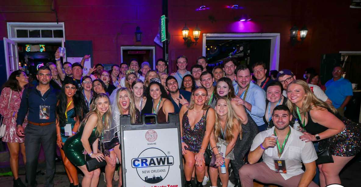 New Orleans: VIP Bar and Club Crawl Tour With Free Shots - Key Points