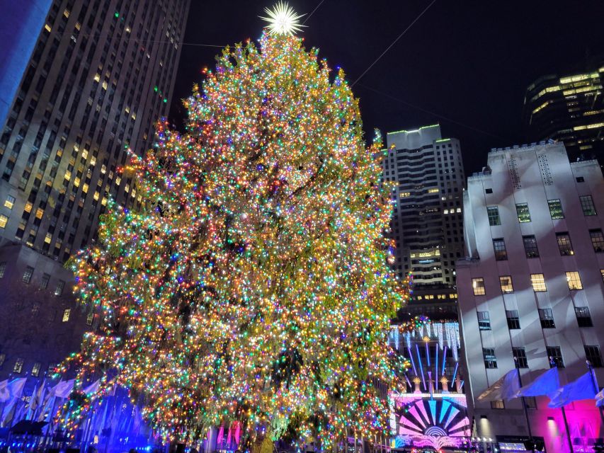 NYC: Holiday Lights Guided Bus Tour - Key Points