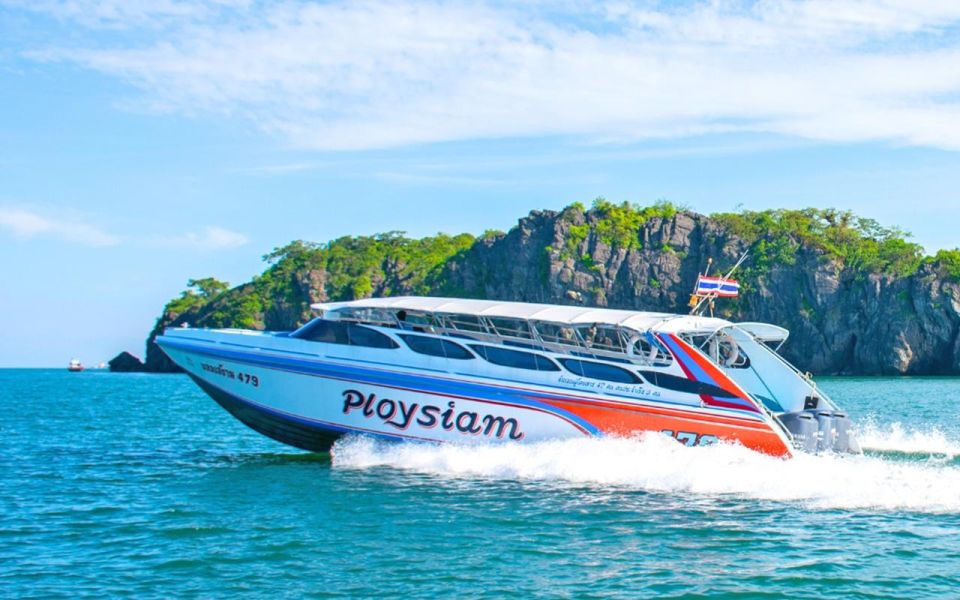 One Way Van and Speedboat Ticket Hat Yai Airport to Koh Lipe - Key Points