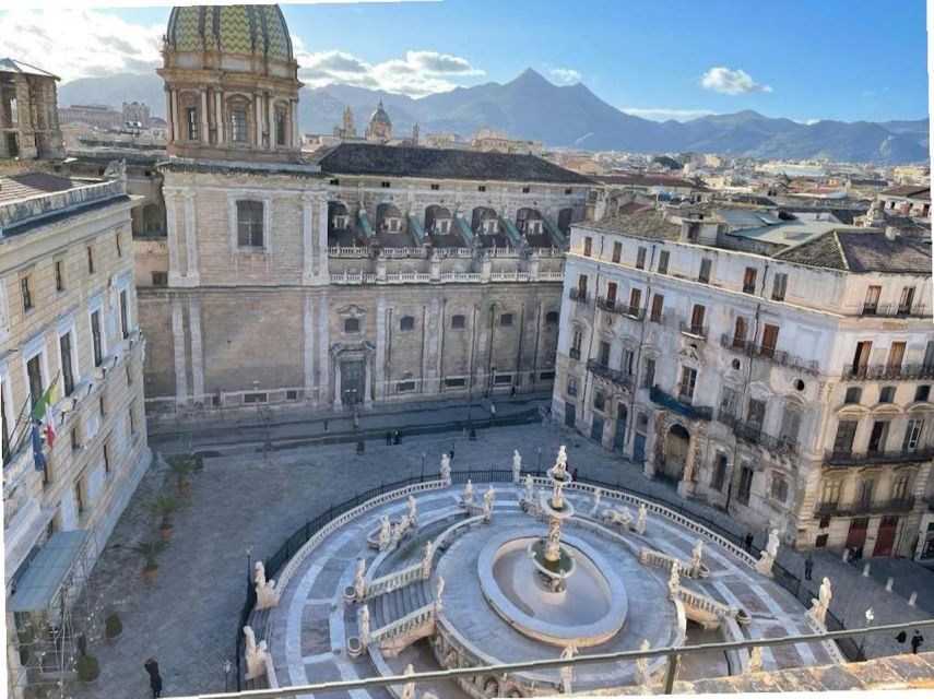 Palermo: Historical Center Walking Tour With Rooftop Views