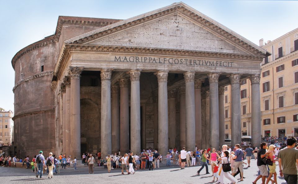 Pantheon and Rome Downtown Private Walking Tour - Key Points