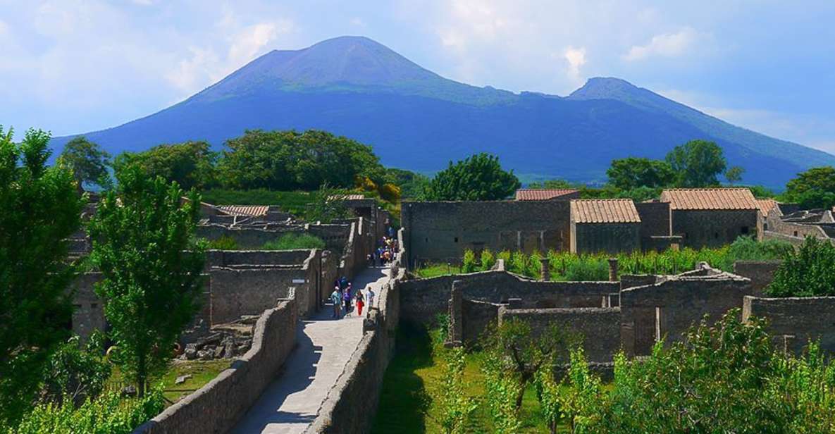 Pompeii and Vesuvius Full-Day Tour From Amalfi Coast - Key Points