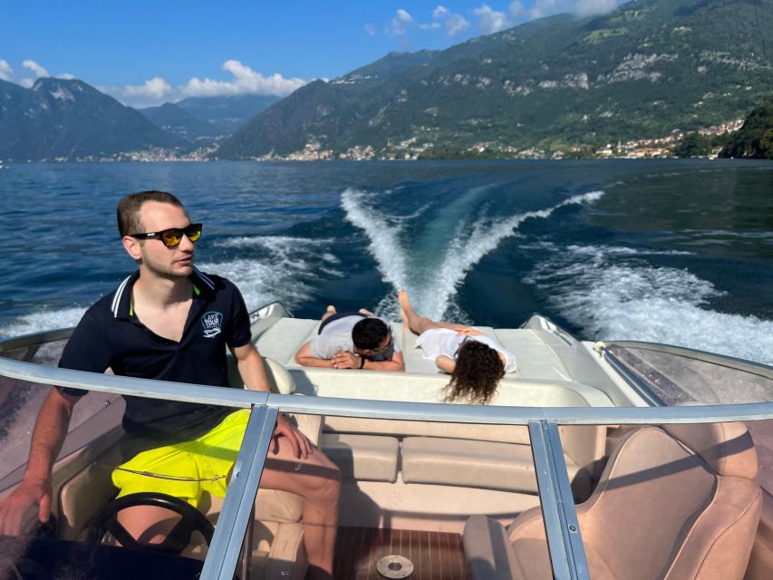 Private Luxury Boat Tour of Lake Como With Stops & Drinks - Key Points