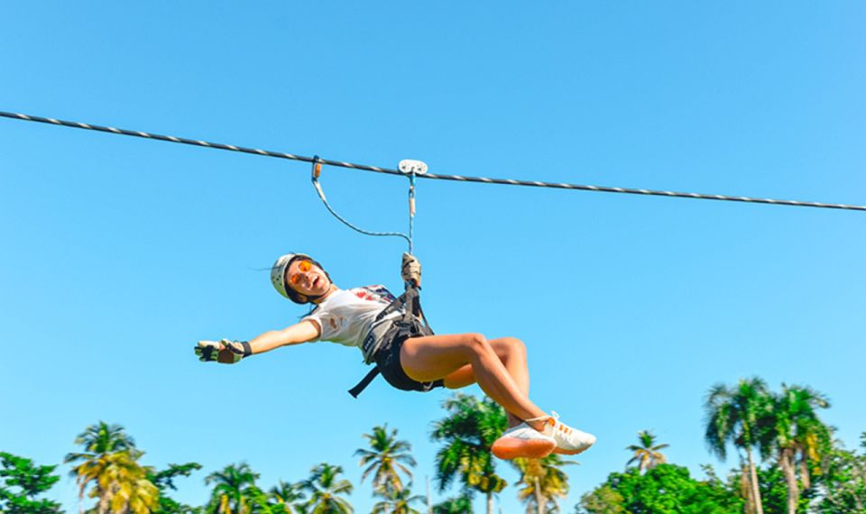 Punta Cana: Half Day Tour Zip Line - Key Points