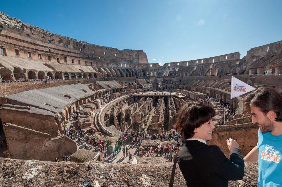 Rome: Colosseum Arena, Roman Forum and Navona Private Tour - Key Points