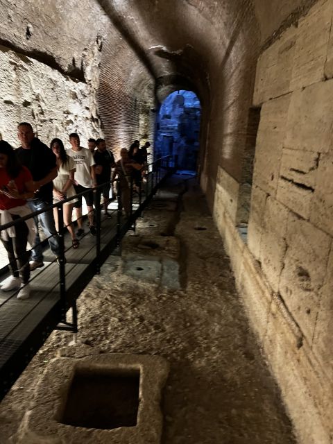 Rome: Colosseum Underground Private Tour With Forum Tickets