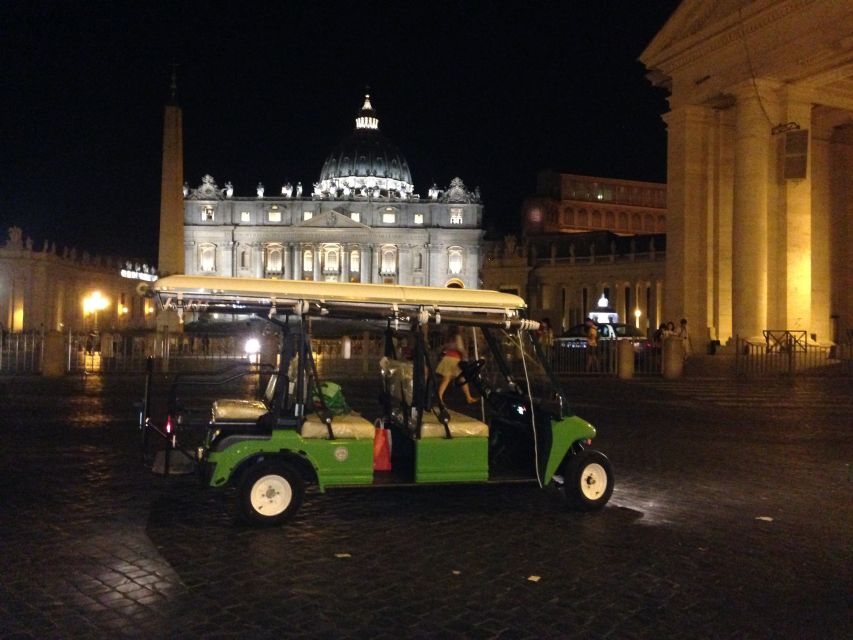 Rome: Imperial City Tour by Golf Cart With Optional Transfer - Key Points