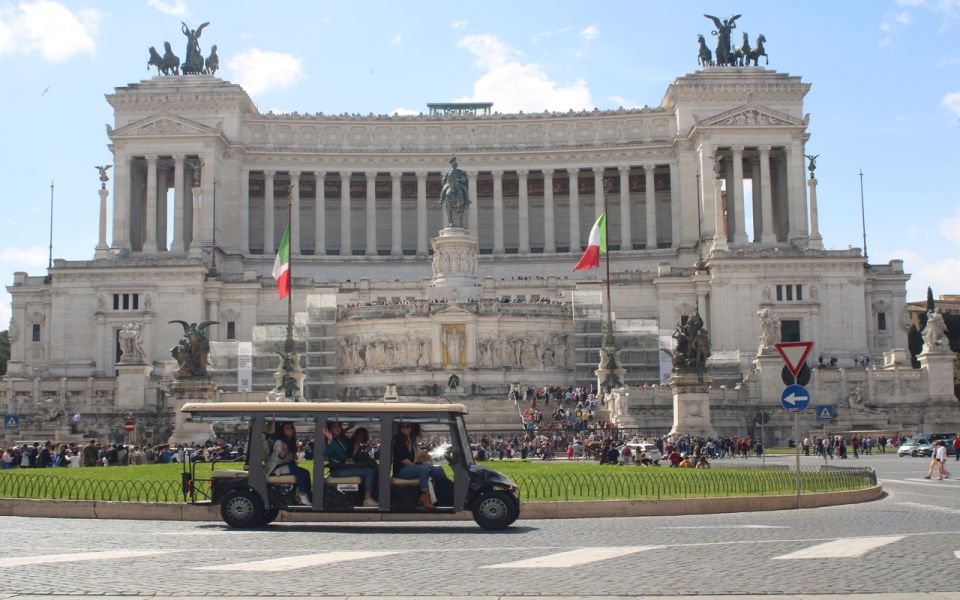 Rome: Night Tour of the City by Golf Cart - Key Points