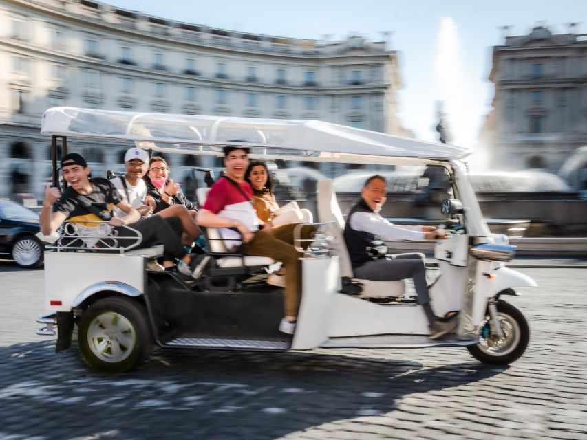 Rome: Private City Tour by Electric Tuk Tuk - Key Points