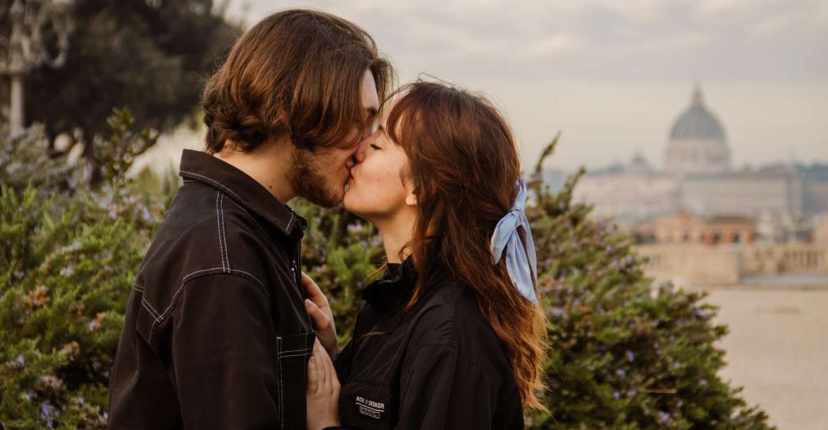 Rome: Romantic Photoshoot at Spanish Steps and Pincio