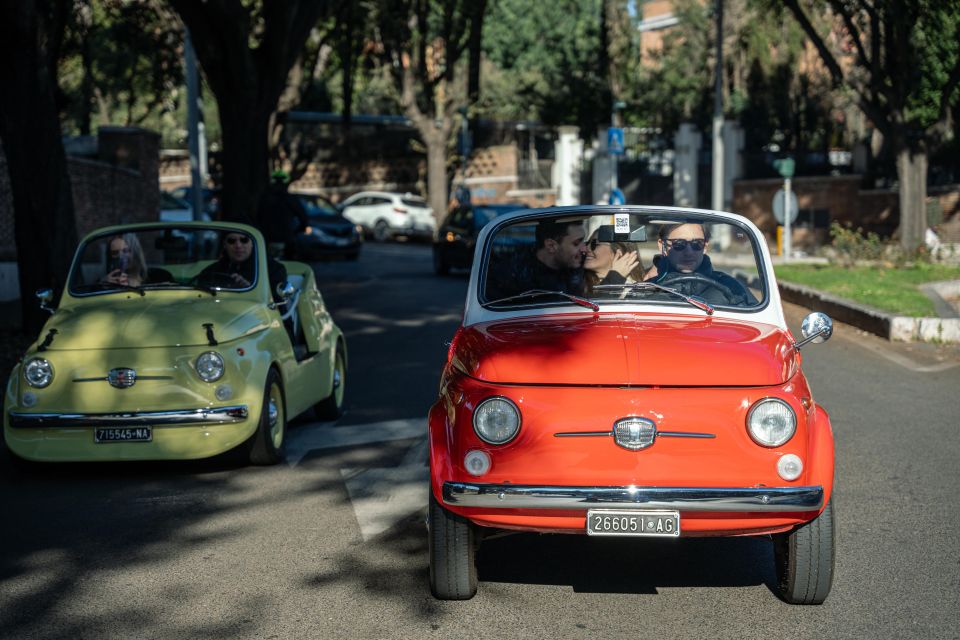 Rome: Self-Drive Fiat 500 Cabriolet Adventure - Key Points