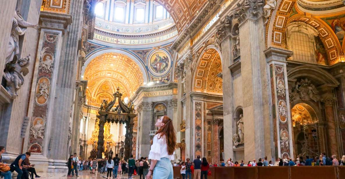 Rome: Vatican Museums and Sistine Chapel Tour With Basilica - Key Points