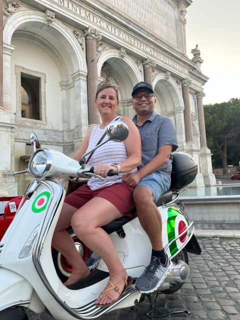 Rome: Vespa Self-Drive Tour With Gelato - Key Points