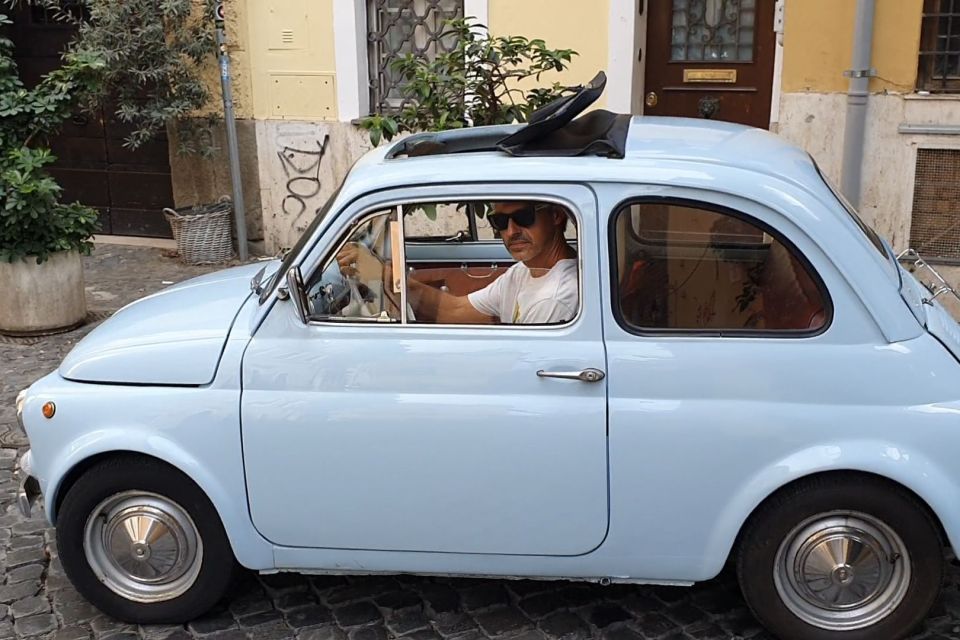 Rome: Vintage Fiat 500 Guided City Tour - Key Points