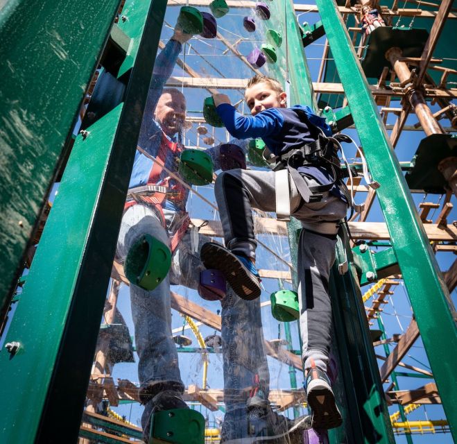 San Antonio: Twisted Trails Zip Rails, Ropes & Climbing Wall - Key Points