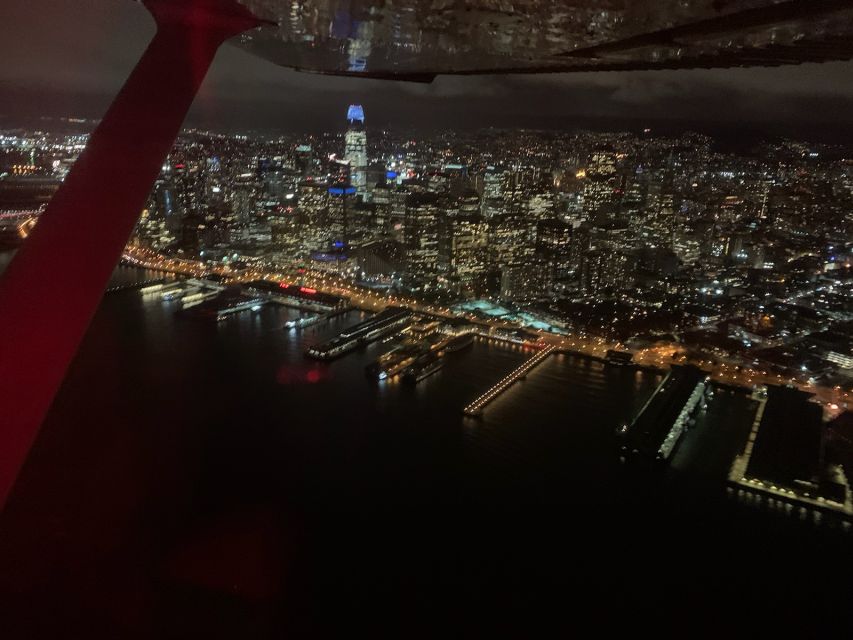 San Francisco: Airplane Private Night Bay Tour - Key Points