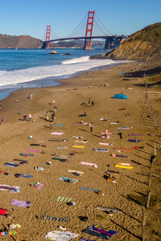 San Francisco: Silent Disco Yoga at Baker Beach - Key Points