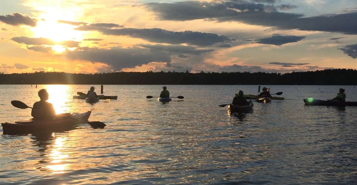 Sebago Lake Guided Sunset Tour by Kayak - Key Points