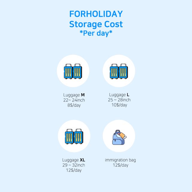 Seoul: Luggage Storage Near Incheon Airport Terminal 1 - Key Points