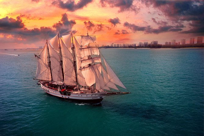 Sunset Sail Cruise With 5 Course Seated Dinner - Key Points