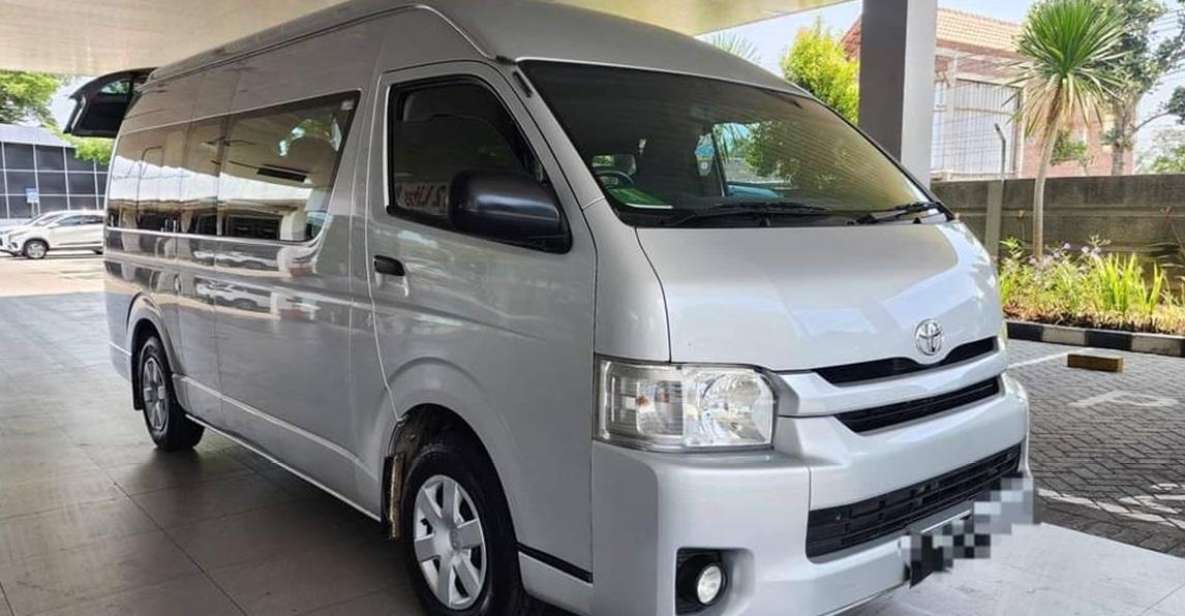 Surabaya: Private Car Charter With Driver in Group by Van - Key Points