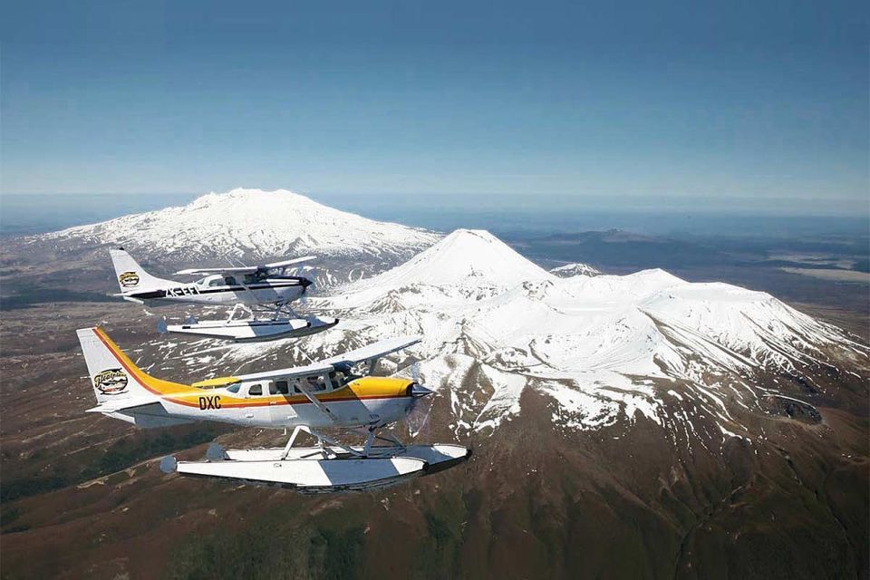 Taupo: Mt Ruapehu Volcanic Vista Flight - Key Points