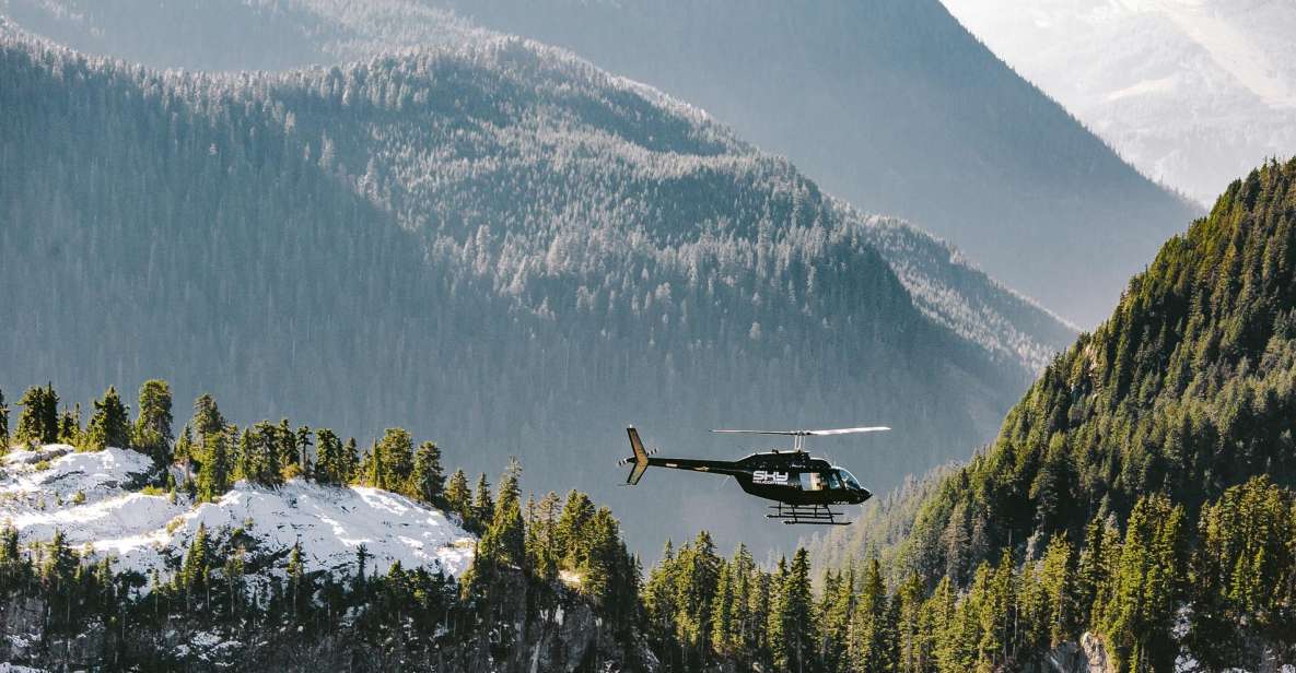 Vancouver: Coastal Mountain Landing Helicopter Tour - Key Points