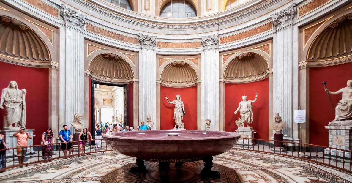 Vatican Museums & Sistine Chapel Skip-the-Ticket-Line Tour - Key Points