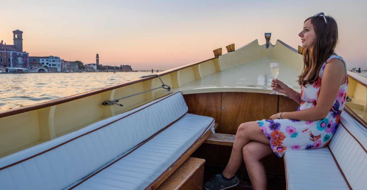 Venice: Sunset Cruise by Typical Venetian Boat - Key Points