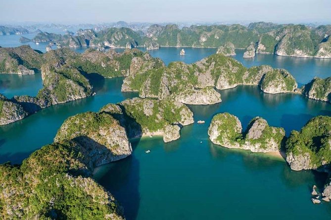 1 Day Boat Tour: HaLong Bay, Lan Ha Bay, Natural Beach and Full Moon Party