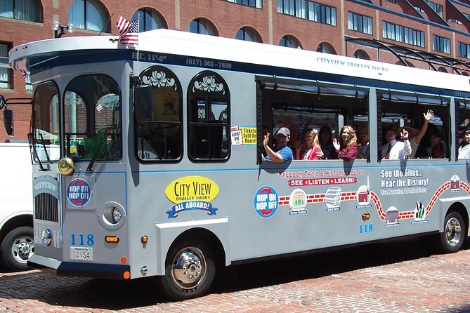 1 or 2 Day Hop-On Hop-Off Sightseeing Trolley Tour of Boston