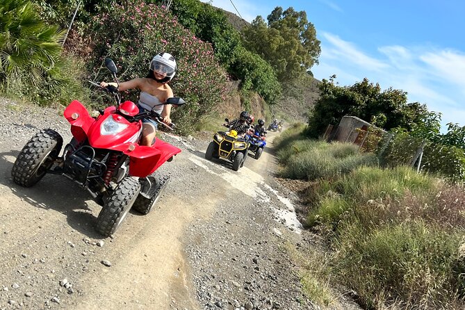 2 Hours Guided Quad Tour in Mijas, Malaga.