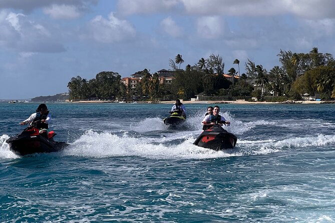 2 Hr Jetski Private Tour in Barbados – Single Rider Per Jetski