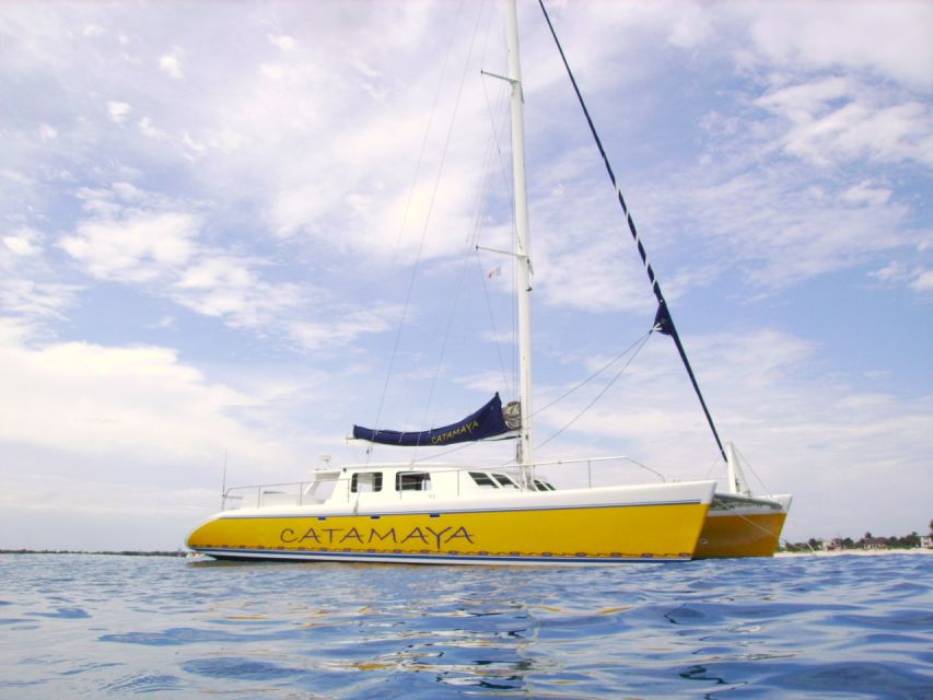 4-Hour Luxury Catamaran Cruise From Puerto Aventuras