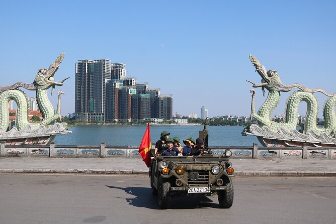 4 Hours and 30 Minutes Historical Hanoi Army Jeep Tour