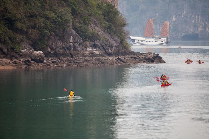 6 Hours Halong Bay Cruise On Titop Island & Swimming -go By New Highway