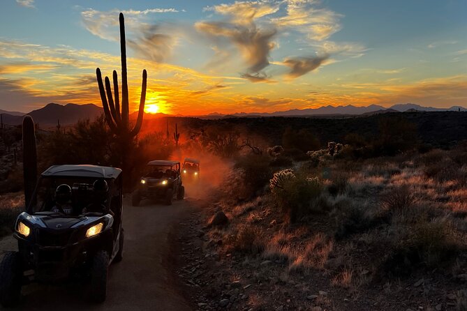 7:00 AM 2-Hour Sonoran Desert Guided UTV Tour From Fort Mcdowell