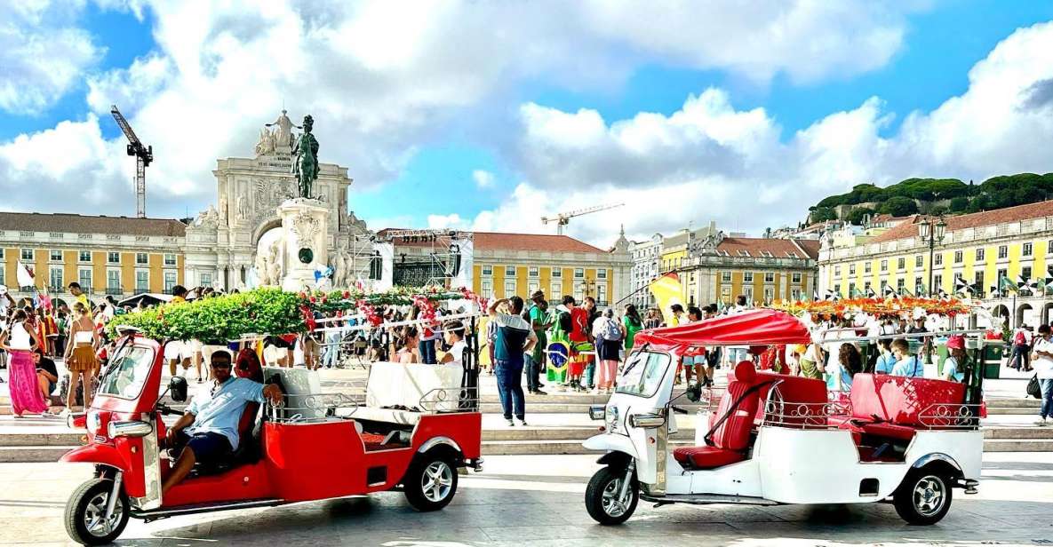 90 Min Tour of Alfama/Oldtown by Tuk Tuk With Lisbon by Tuk